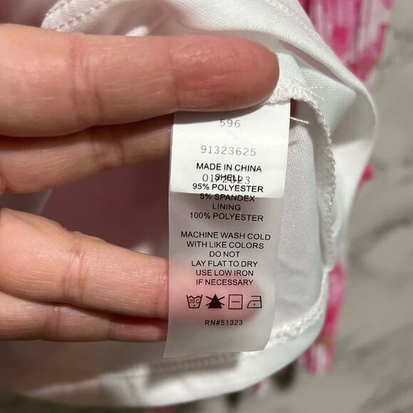 Vince Camuto Pleated Mesh Peasant Blouse - Picture 8 of 12